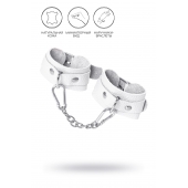 Белые узкие наручники-браслеты со скруглёнными углами - Pecado - купить с доставкой в Люберцах