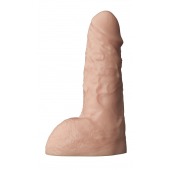 Телесный фаллоудлинитель с мошонкой Cock Next - 19 см. - LOVETOY (А-Полимер) - в Люберцах купить с доставкой