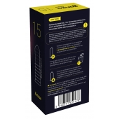 Презервативы анатомической формы с точечной и ребристой структурой Ganzo Extase - 15 шт. - Ganzo - купить с доставкой в Люберцах