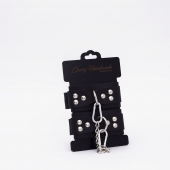 Черные кожаные наручники с регулируемыми ремешками - Crazy Handmade - купить с доставкой в Люберцах