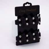 Черные кожаные наручники из звеньев - Crazy Handmade - купить с доставкой в Люберцах