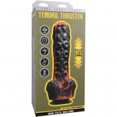 Черно-красная мини-машина на присоске Tendril Thruster - 21,6 см. - Doc Johnson - купить с доставкой в Люберцах