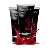 Набор из 3 съедобных лубрикантов JUJU со вкусом вишни - JuJu - купить с доставкой в Люберцах