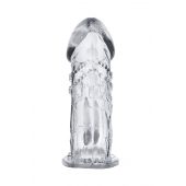 Прозрачная насадка на пенис Uco - 13 см. - A-toys - в Люберцах купить с доставкой