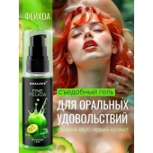 Съедобная смазка на водной основе с ароматом фейхоа - 60 гр. - Биоритм - купить с доставкой в Люберцах