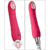 Малиновая насадка на душ с вибрацией Showers to orgasm - 20,1 см. - Orion - купить с доставкой в Люберцах