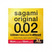 Презерватив увеличенного размера Sagami Original 0.02 XL-size - 1 шт. - Sagami - купить с доставкой в Люберцах