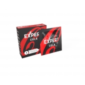 Презервативы с ароматом колы Expert Cola - 3 шт. - Expert - купить с доставкой в Люберцах