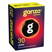 Ароматизированные презервативы Ganzo Juice - 30 шт. - Ganzo - купить с доставкой в Люберцах