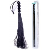 Черная силиконовая плеть - 37 см. - Boys of Toys - купить с доставкой в Люберцах