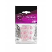 Прозрачная сквозная насадка на пенис с цветными шариками - Erowoman-Eroman - в Люберцах купить с доставкой