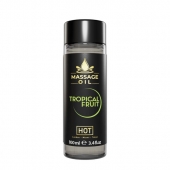 Массажное масло c ароматом тропических фруктов Massage Oil - 100 мл. - HOT - купить с доставкой в Люберцах