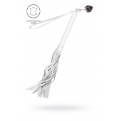 Белая кожаная плеть - 50 см. - Pecado - купить с доставкой в Люберцах