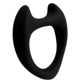 Черное эрекционное кольцо с рожками Wooomy Toro M - Adrien Lastic - в Люберцах купить с доставкой