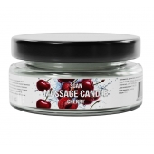 Массажная свеча «Спелая вишня» - 50 мл. - SGAN - купить с доставкой в Люберцах