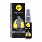 Пролонгатор-сыворотка pjur Superhero Delay Serum - 20 мл. - Pjur - купить с доставкой в Люберцах