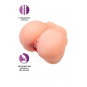 Реалистичный мастурбатор в форме попки с 2 любовными входами - No Name - в Люберцах купить с доставкой