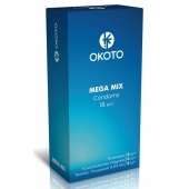 Презервативы OKOTO Mega Mix - 18 шт. - Sitabella - купить с доставкой в Люберцах