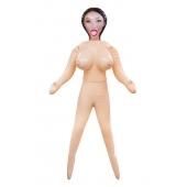 Телесная надувная секс-кукла с пышным бюстом - NMC - в Люберцах купить с доставкой