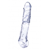 Прозрачная насадка-удлинитель Length Enhancer с подхватом - 22,3 см. - NMC - в Люберцах купить с доставкой