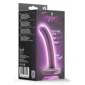 Фиолетовая насадка с гладкой поверхностью Surrender 4.75 Inch Beginner Pegging Dildo - 12 см. - Blush Novelties - купить с доставкой в Люберцах