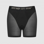 Трусики-шорты для фиксации насадок Strap-on-me Harness Lingerie Halo - size XS - Strap-on-me - купить с доставкой в Люберцах