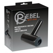 Черный мастурбатор с удобной ручкой Masturbator with 2 Functions - Orion - в Люберцах купить с доставкой