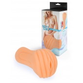 Эластичный мастурбатор в виде вагины телесного цвета - Sexy Girl - в Люберцах купить с доставкой