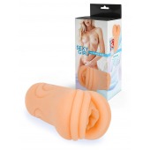 Телесный мастурбатор-вагина с рельефом на поверхности - Sexy Girl - в Люберцах купить с доставкой