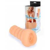 Телесный мастурбатор в виде вагины с узким входом - Sexy Girl - в Люберцах купить с доставкой