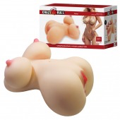 Телесный мастурбатор-торс Fiona - Baile - в Люберцах купить с доставкой