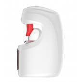 Белый мастурбатор с язычком и возвратно-поступательными движениями - Secwell - в Люберцах купить с доставкой