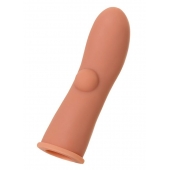 Насадка на фаллос с имитацией пирсинга - 14,7 см. - KOKOS - в Люберцах купить с доставкой