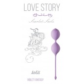 Сиреневые вагинальные шарики Scarlet Sails - Lola Games