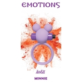 Сиреневое эрекционное виброколечко Emotions Minnie - Lola Games - в Люберцах купить с доставкой