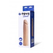 Реалистичная насадка с ярко выраженной головкой - 16,5 см. - A-toys - в Люберцах купить с доставкой