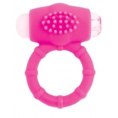 Розовое эрекционное виброкольцо A-toys - A-toys - в Люберцах купить с доставкой