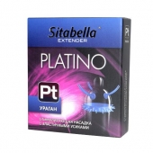 Стимулирующая насадка с усиками и шипиками Platino  Ураган - Sitabella - купить с доставкой в Люберцах