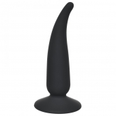 Чёрная анальная пробка P-spot Teazer Black - 12,2 см. - Lola Games - в Люберцах купить с доставкой