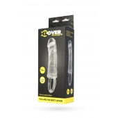 Прозрачная насадка с петлёй для фиксации - 14 см. - ToyFa - в Люберцах купить с доставкой