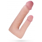 Поясной страпон с насадкой для двойного проникновения - 16 см. - ToyFa - купить с доставкой в Люберцах