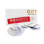 Супер тонкие презервативы Sagami Original 0.01 - 5 шт. - Sagami - купить с доставкой в Люберцах