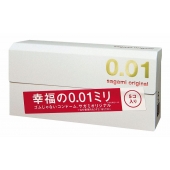 Супер тонкие презервативы Sagami Original 0.01 - 5 шт. - Sagami - купить с доставкой в Люберцах