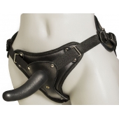Женский страпон с вагинальной пробкой Woman Strap - 12 см. - LOVETOY (А-Полимер) - купить с доставкой в Люберцах
