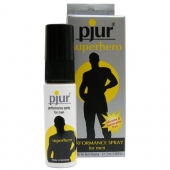 Пролонгирующий мужской спрей pjur SUPERHERO spray - 20 мл. - Pjur - купить с доставкой в Люберцах