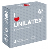 Презервативы с точками Unilatex Dotted - 3 шт. - Unilatex - купить с доставкой в Люберцах