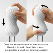 Мастурбатор FLEX Rocky Black с плотным рельефом - Tenga - в Люберцах купить с доставкой