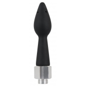 Чёрная анальная насадка для душа Anal Douche Rear Splash - Orion - купить с доставкой в Люберцах
