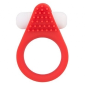 Красное эрекционное кольцо LIT-UP SILICONE STIMU RING 1 RED - Dream Toys - в Люберцах купить с доставкой