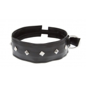 Полиуретановый ошейник с пуклями Collar with Studs - Blush Novelties - купить с доставкой в Люберцах